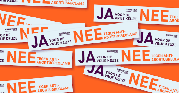 Speciale Sticker Tegen Anti Abortusfolder Politiek Bd Nl