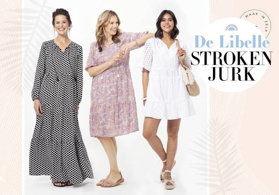 Het zomerjurkje dat iedereen staat maken? Download hier het patroon