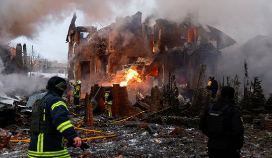 Meerdere explosies in Kiev na waarschuwing voor Russische ballistische raketaanval