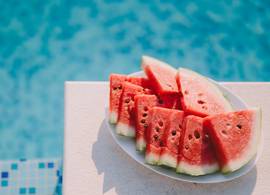 Als watermeloen er zó uitziet, kun je het beter niet meer eten