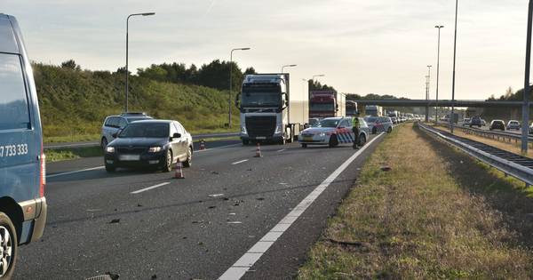 Vertraging neemt af rond Ulvenhout na ongeluk met vier auto's op A58