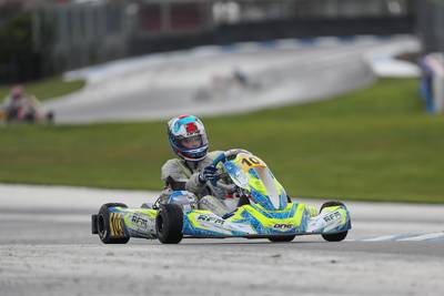 Thomas (14) won wk Karten: ‘Ik wil net zo goed worden als Max Verstappen’