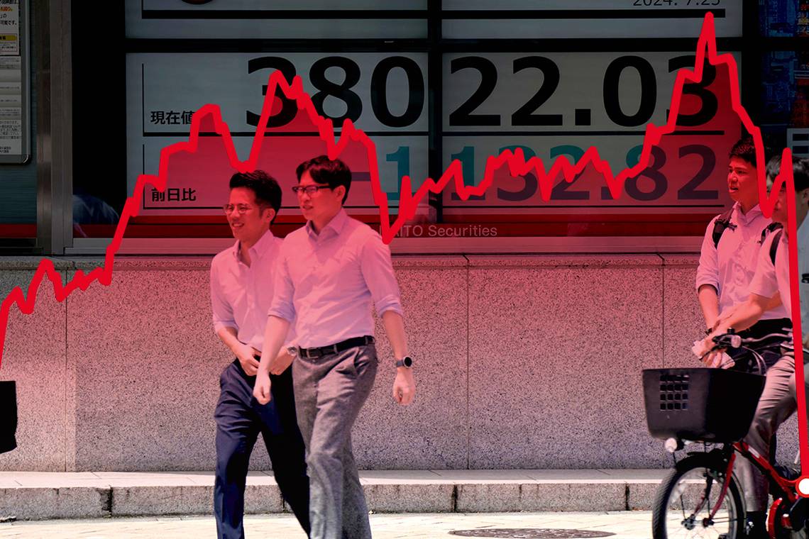 In heel de wereld maakten beleggers zich op voor een slechte beursdag. Maar zó slecht, dat verraste iedereen