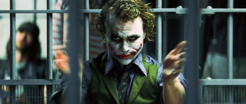 Heath Ledger als The Joker