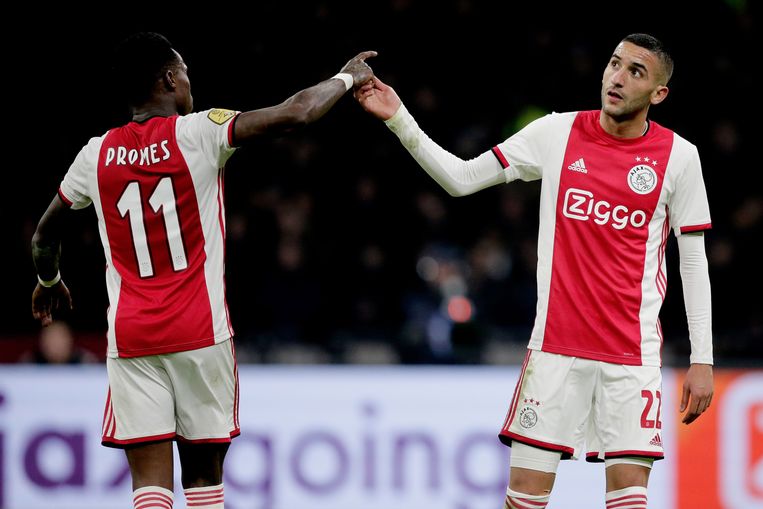 Ziyech en Promes zijn het duo met de meeste aanvallende ...