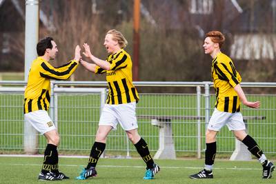Aanvoerder Bart Banierink verwacht niet dat UD Weerselo degradeert uit vierde klasse