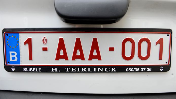 Belgische Eigen Nummerplaten Een Succes Auto Ad Nl