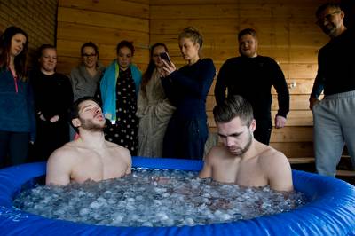 De koudecoach: 'Niet bang zijn voor de kou, het is goed voor je gezondheid'