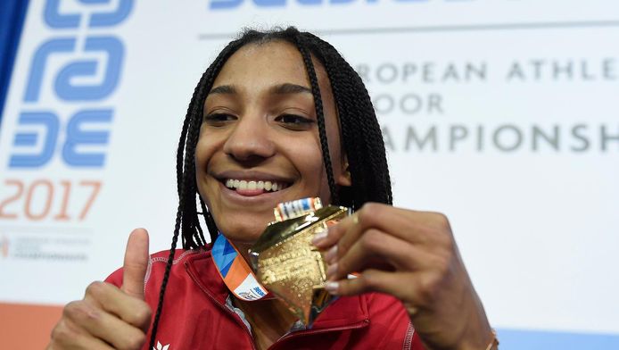Nafissatou Thiam "très heureuse de cette médaille d'or" | Sport | 7sur7.be
