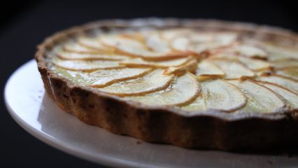 53. Tarte flan aux pommes