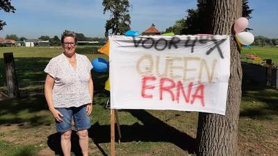 ‘Queen Erna’ is voor de vierde keer koningin in Gelselaar