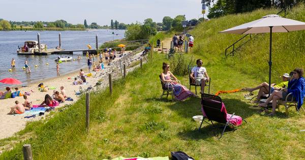Alle ruis valt weg bij het strandje van Andel: 'Ik mis alleen een helling voor mijn zeilbootje' - BD