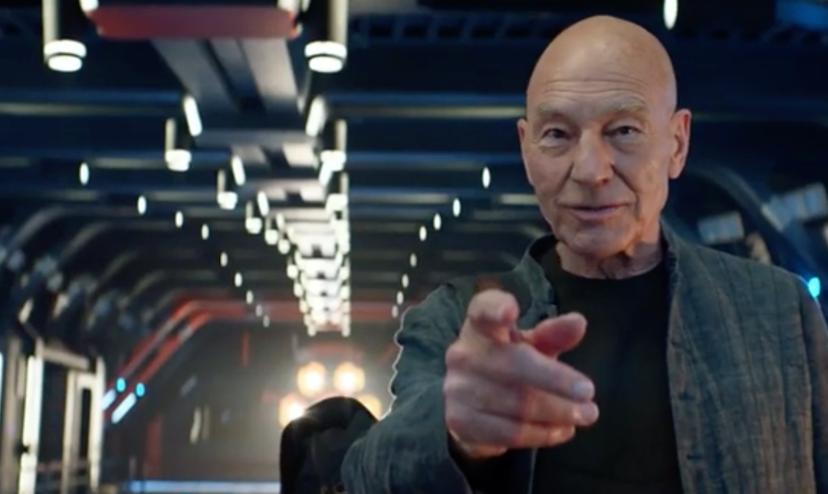 Jean-Luc Picard (Patrick Stewart) keert terug Star Trek: Picard