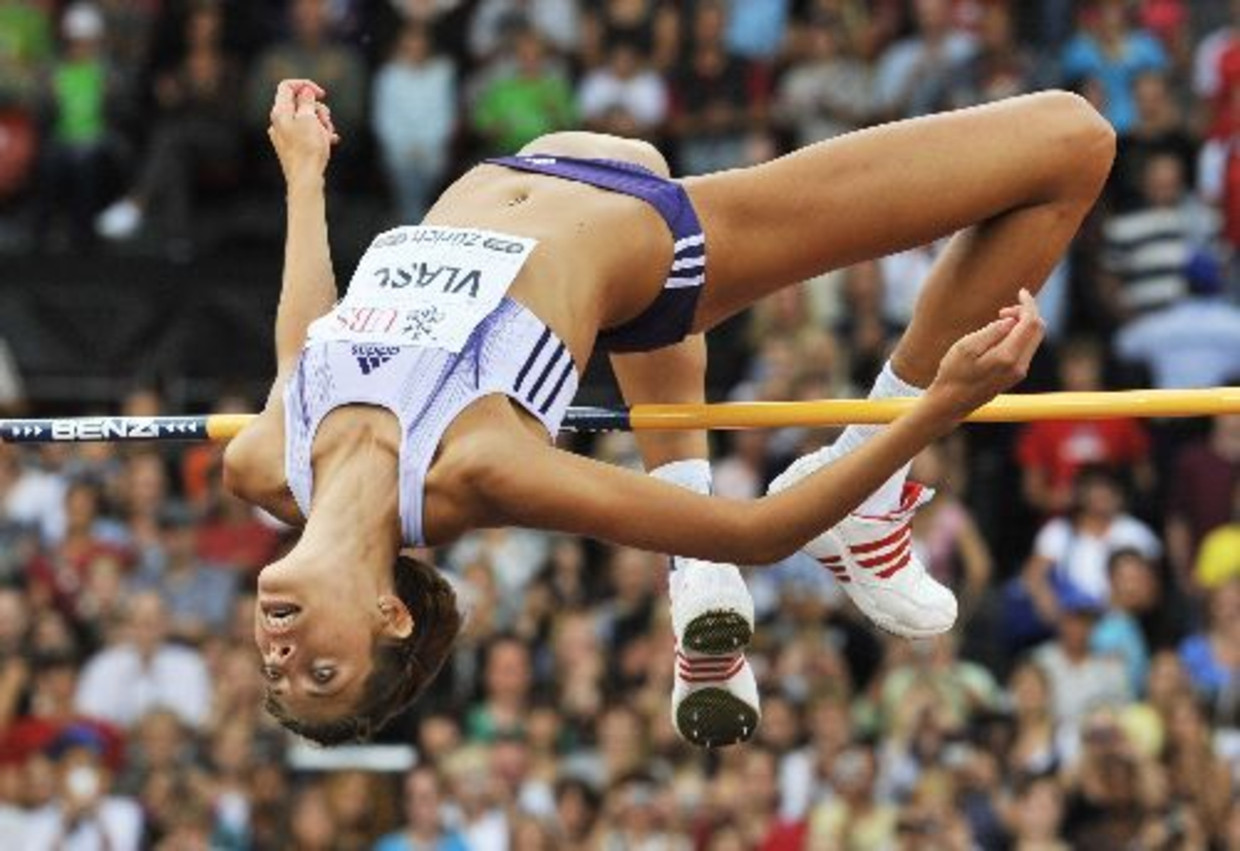 De Kroatische hoogspringster Blanka Vlasic is een van de genomineerden van ...
