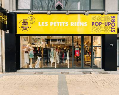 Les Petits Riens ont désormais un magasin éphémère à Charleroi