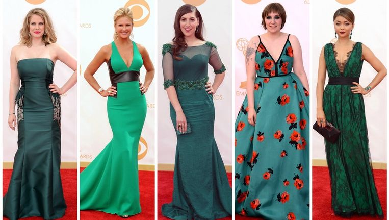 Poll Wie Droeg De Mooiste Groene Jurk Op De Emmy Awards 2013