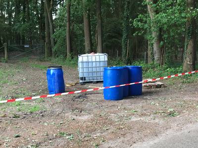 Opnieuw drugsafval gedumpt in Riel