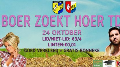 Studentes scheuren affiches 'Boer zoekt hoer TD' van muren