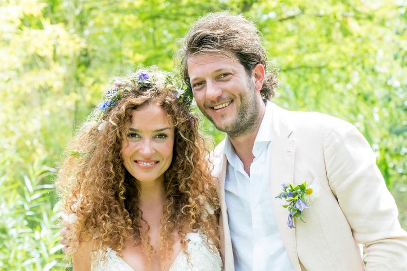 Het huwelijk van Katja Schuurman en Freek van Noortwijk