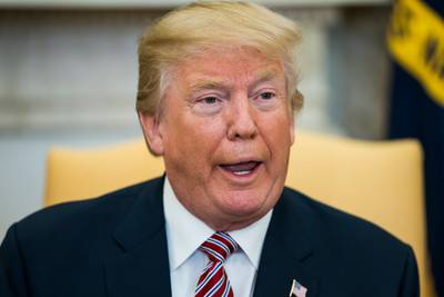 President Trump wenst 'onschuldige' Rob Porter het allerbeste