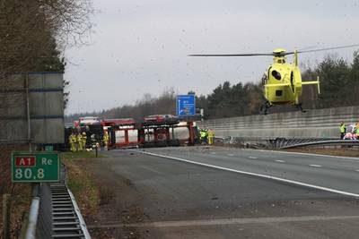 Heldin die trucker hielp na crash op A1 gevonden: 'Ze verdient een standbeeld'