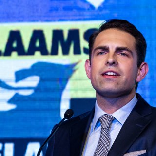 Tom Van Grieken herverkozen als partijvoorzitter Vlaams Belang