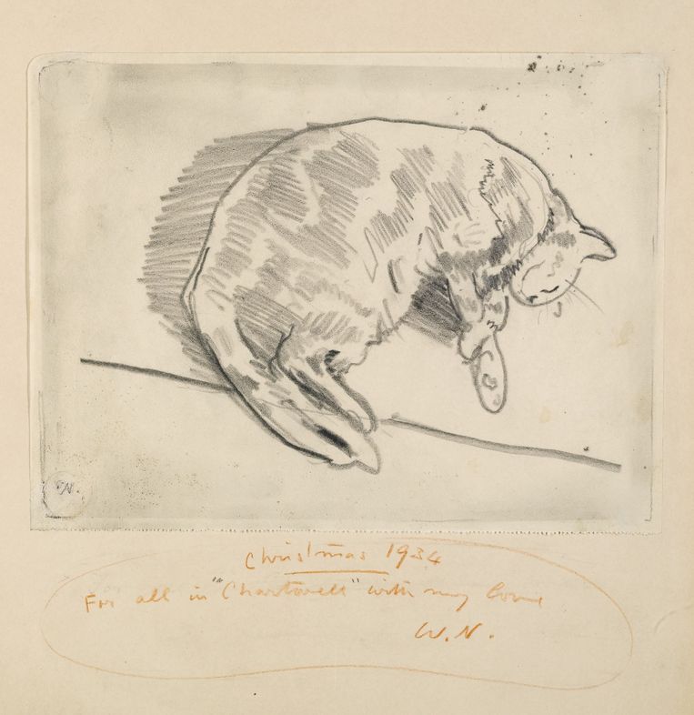 Grote Churchill-veiling: van getekende poes tot parapluhouder | De  Volkskrant