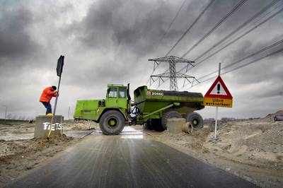 Valburgs zand voor de A15 vermoedelijk per buis naar Bemmel