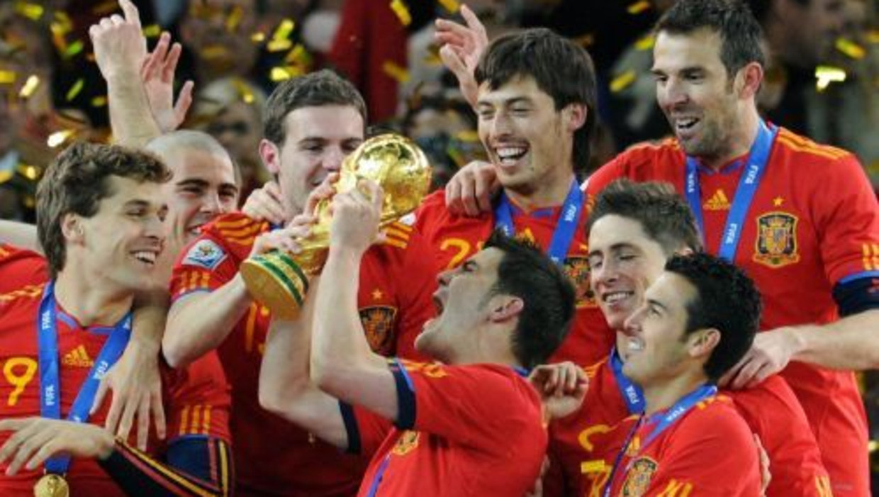 Hoge onderscheiding voor Spaanse elftal Het Parool