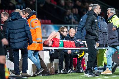 NEC verliest drie punten en drie spelers door blessures