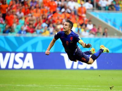 Van Persie kiest zijn 4 mooiste goals