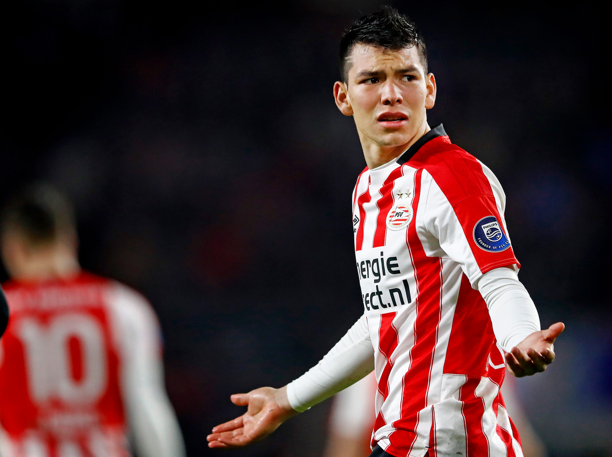 Geen straf voor PSVtopscorer Lozano Foto ed.nl