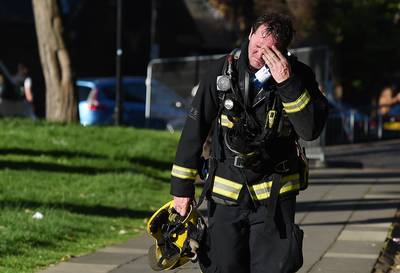 Brandweerheld Londen kwam tot de 15de verdieping: ‘Het was de hel’