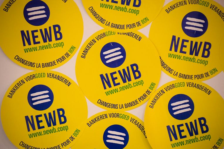 Het logo van NewB.