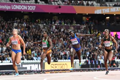 Schippers snelt naar brons op de 100 meter