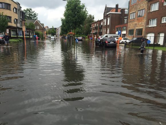 Omgeving Antwerpen getroffen door wateroverlast | Nieuws | HLN