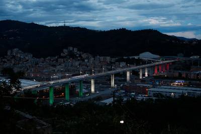 Le nouveau pont de Gênes rouvert à la circulation deux ans après l'effondrement meurtrier
