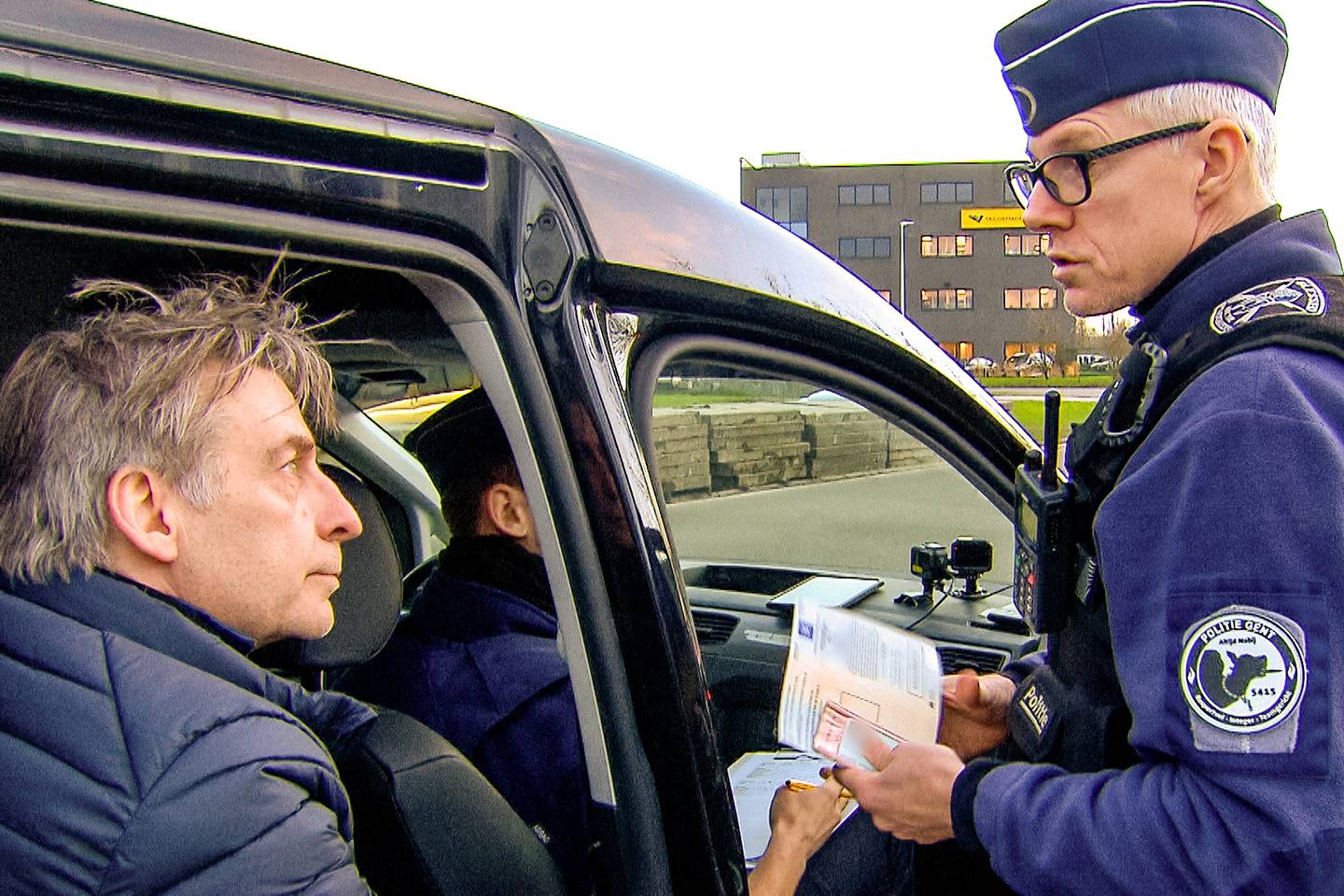 Alloo bij de verkeerspolitie