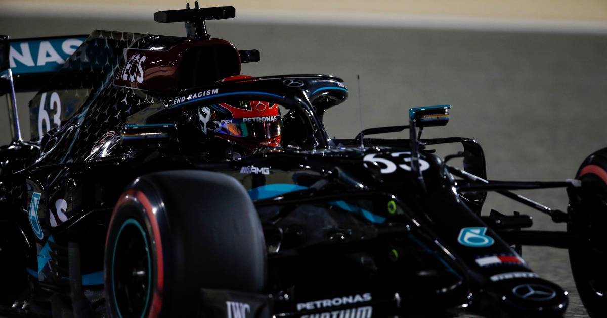 Première journée parfaite pour Russell au volant de la Mercedes d
