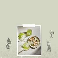 Scandi spritz & oesters met appel-mignonette