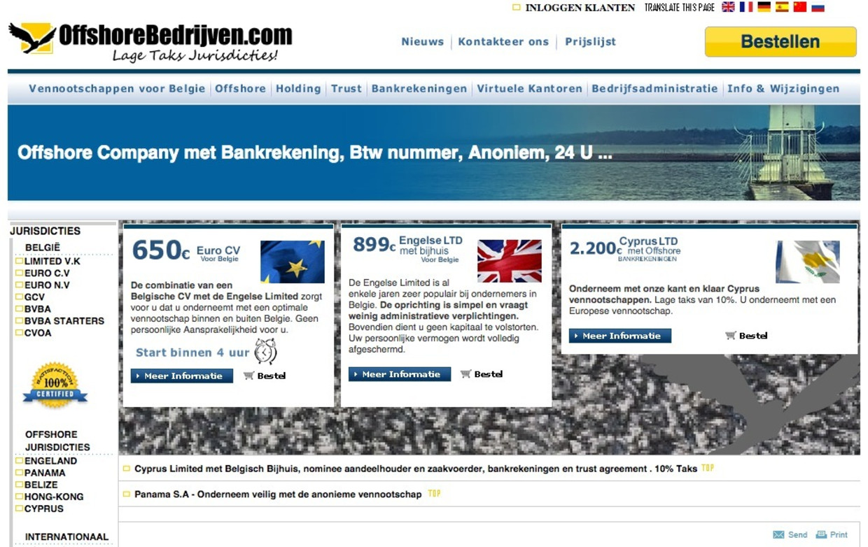 Verschillende Websites Helpen Belgen Openlijk Belastingen Te