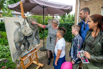 Bezoekers kunstroute laten zich inspireren én trekken de portemonnee
