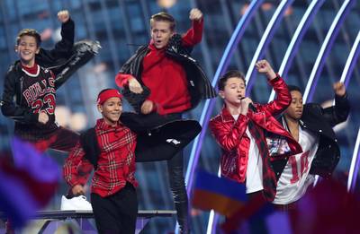 Nederlandse Matheu vierde geworden op Junior Eurovisie Songfestival