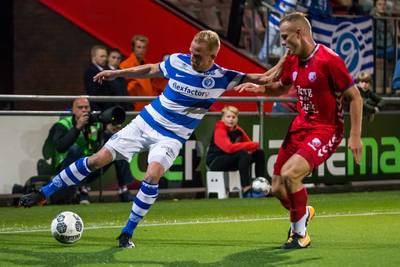 De Graafschap wint moeizaam van Jong FC Utrecht