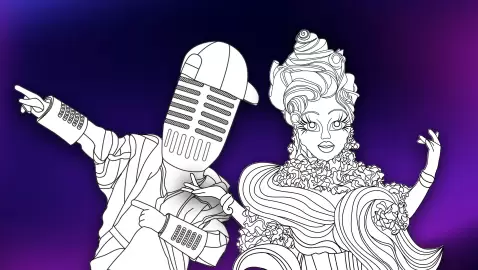 Ontdek The Masked Singer-kleurplaten