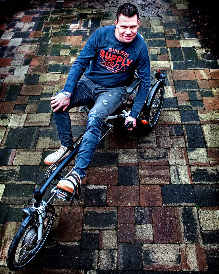 Hij behoorde tot de beste BMX'ers van de wereld. Nu ...