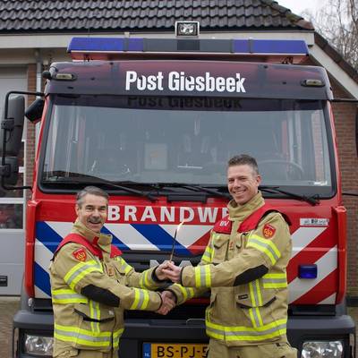 Soethof nieuwe brandweercommandant Giesbeek: ‘Trots en blij’