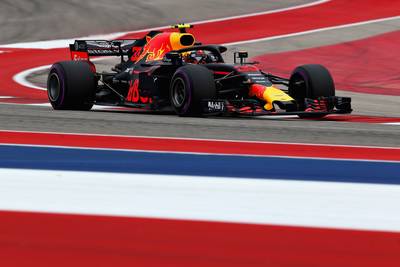Vijfde tijd voor Verstappen, Vettel snelste in droog Austin