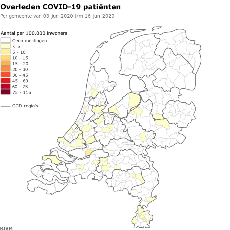 Corona in Twente zwakt af: geen doden en vrijwel geen ...