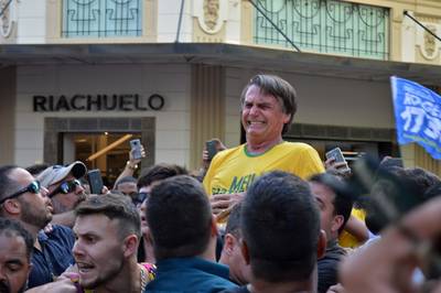 Mes van aanslag op Bolsonaro wordt museumstuk